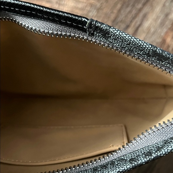 Michael Kors Black and Silver Monogram Bag main image 6